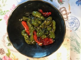 シシトウかピーマンの炒め煮