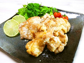 ◆鶏肉の旨み塩から揚げ♪