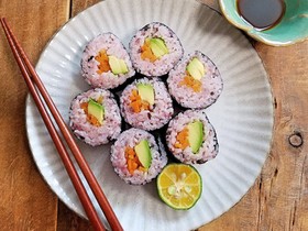 カラフル巻き寿司*アボカドロール