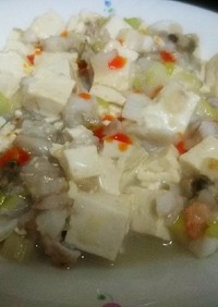 シャンタンの海鮮麻婆豆腐