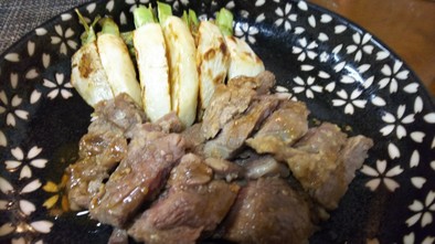 簡単美味・牛肉と蕪のオイスターソース炒めの写真
