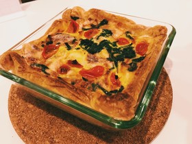 らくらくキッシュ✾【パイシートで簡単】