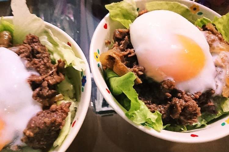 コストコの簡単温玉のせプルコギ丼 レシピ 作り方 By アコ幸 クックパッド 簡単おいしいみんなのレシピが378万品