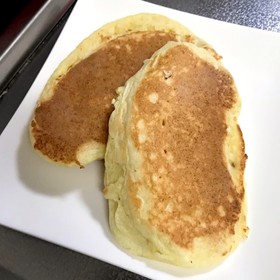 バナナ豆腐ホットケーキ◆離乳食後期〜