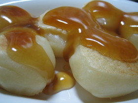 レンジで簡単 やわらか豆腐みたらし団子