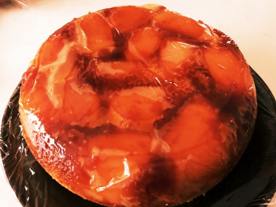 ［覚書］炊飯器でタルトタタン風ケーキの画像