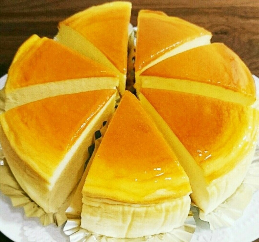 スフレチーズケーキの画像