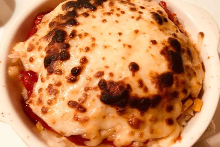 ホワイトソースのハンバーグドリア レシピ 作り方 By クックlka2xx クックパッド 簡単おいしいみんなのレシピが352万品