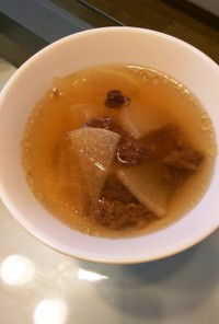 【韓国風】牛肉と大根のスープ