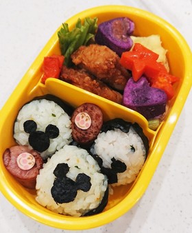 ☆3歳半男子の遠足弁当☆