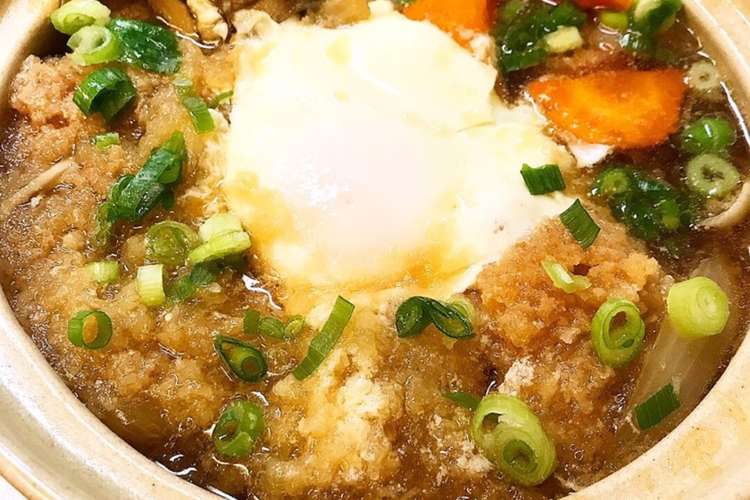 大戸屋メニュー チキンカツ煮こみ レシピ 作り方 By Seachura クックパッド 簡単おいしいみんなのレシピが352万品