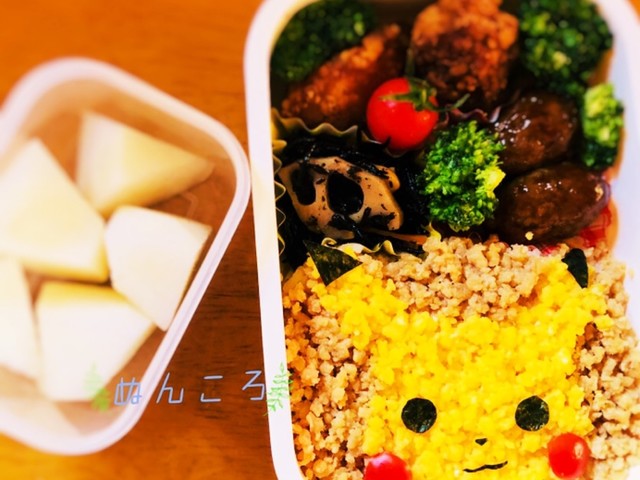 キャラ弁 ピカチュウ レシピ 作り方 By ぬんころ クックパッド 簡単おいしいみんなのレシピが359万品