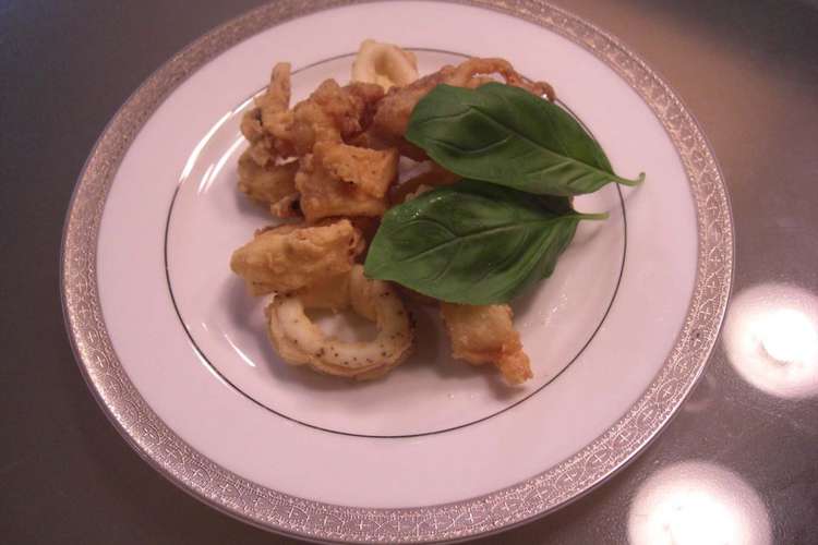 洋風 伊風 ヤリイカの揚げ物 レシピ 作り方 By Mysweethome2525 クックパッド 簡単おいしいみんなのレシピが359万品