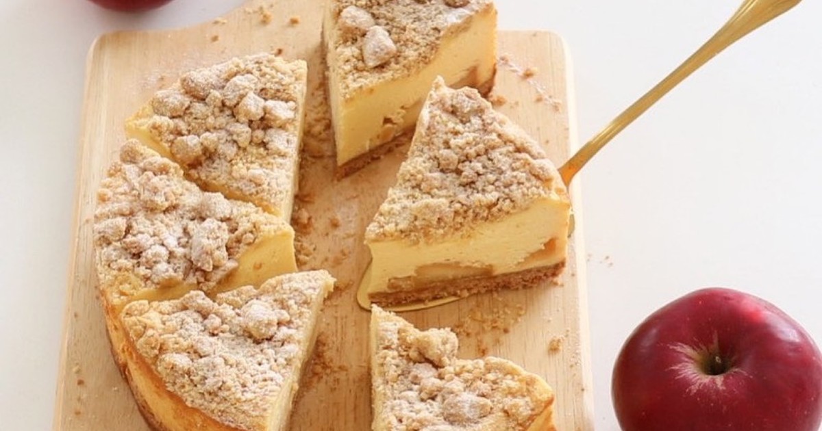 穀物不使用のアップルハニーケーキのレシピ