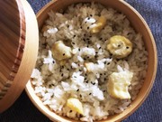 栗ご飯の写真