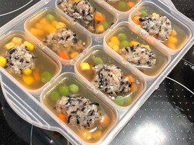 9か月からの和風 豆腐ハンバーグ