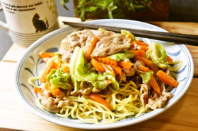 柔らか麺de野菜たっぷりあんかけ焼きそば