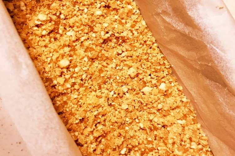 ザラメで チーズケーキの底地 レシピ 作り方 By クックやまや クックパッド 簡単おいしいみんなのレシピが359万品
