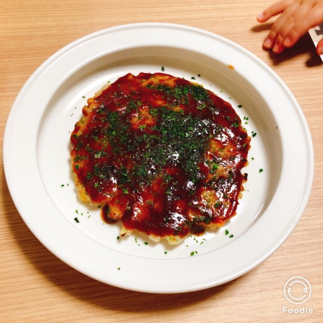 米粉お好み焼き 1歳 離乳食 幼児食 レシピ 作り方 By Dura615 クックパッド 簡単おいしいみんなのレシピが359万品