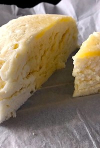 卵白の蒸しケーキ