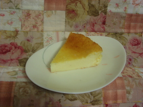 とろ~りとろけるベイクドチーズケーキ
