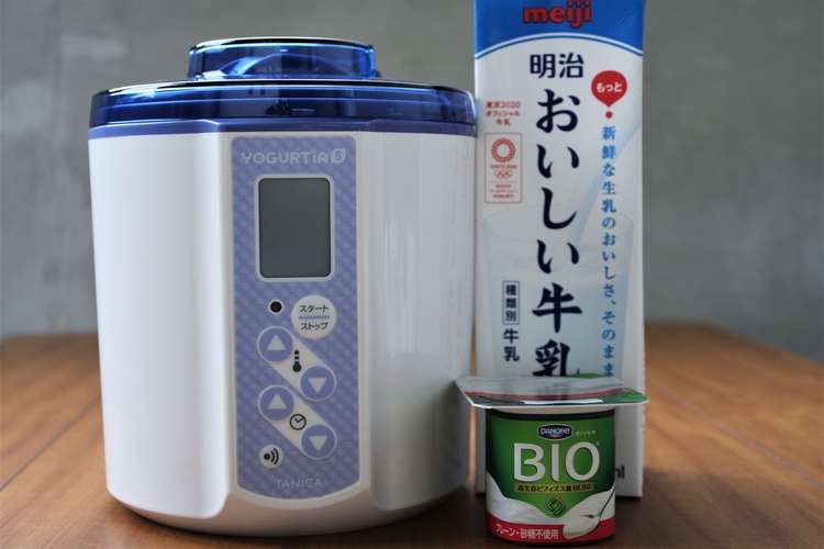 ビオ 砂糖不使用 と牛乳でヨーグルト レシピ 作り方 By タニカ電器 クックパッド