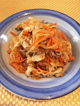 玉ねぎ大量消費☆豚の生姜焼き