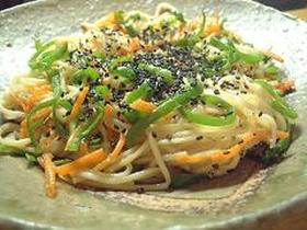 冷麦ちゃんぷるー☆