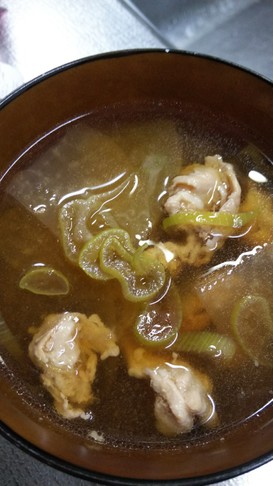 だいこんと豚肉のジンジャースープ