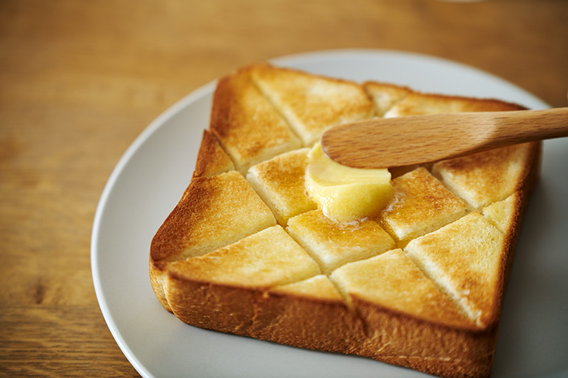 絶品バタートーストの画像