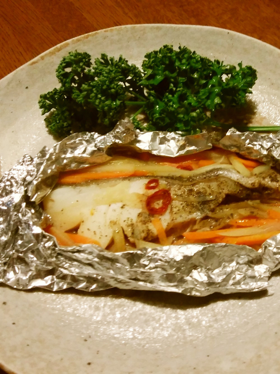 塩鱈のホイル焼き・簡単の画像