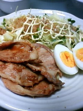 我が家の味☆豚肉の生姜焼き
