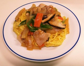 やわらかい☆あんかけ焼きそば♪