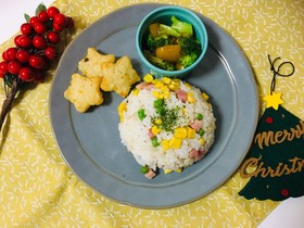 めちゃ簡単☆炒めて混ぜるだけコーンご飯☆