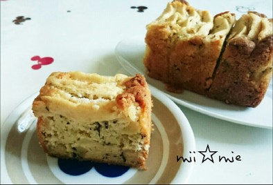 林檎と紅茶のパウンドケーキの写真