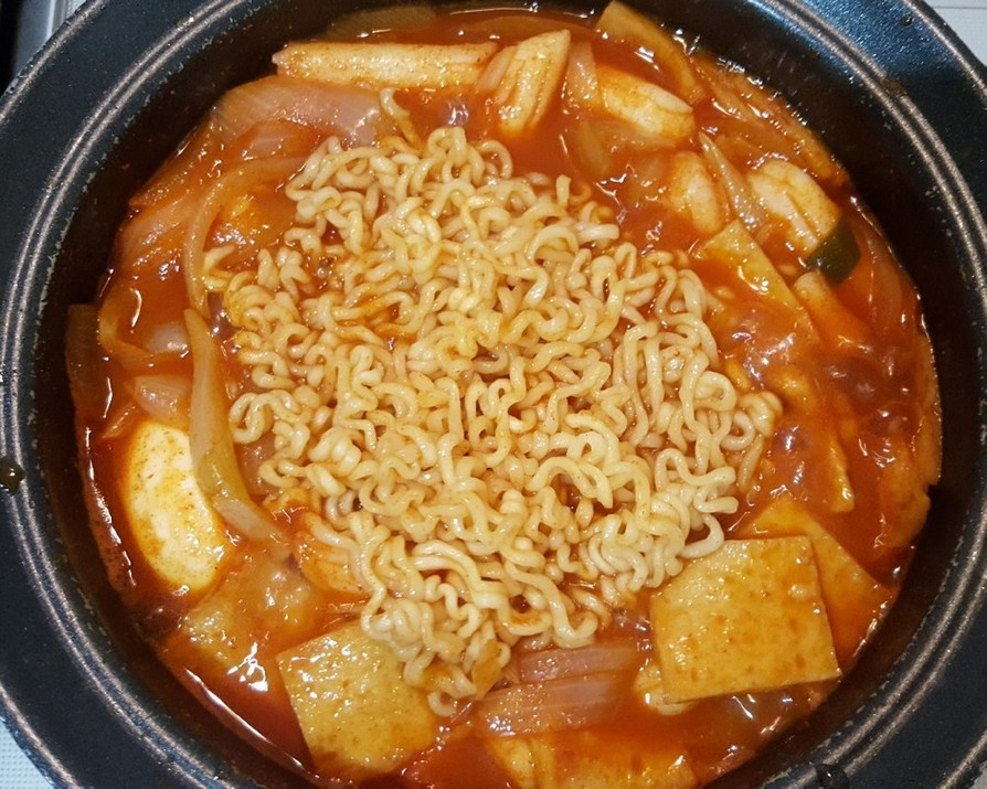 [韓国料理] スープトッポギの画像