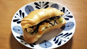ふじっ子煮入りタマゴサンド