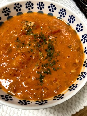エビのムニエルハウス風*食べるスープ