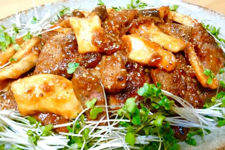 焼肉のたれde美味豚レバー レシピ 作り方 By Mamin クックパッド 簡単おいしいみんなのレシピが353万品