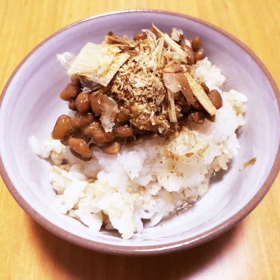 大根納豆丼の画像