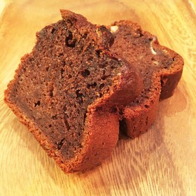 バレンタインに♡濃厚チョコバナナケーキ
