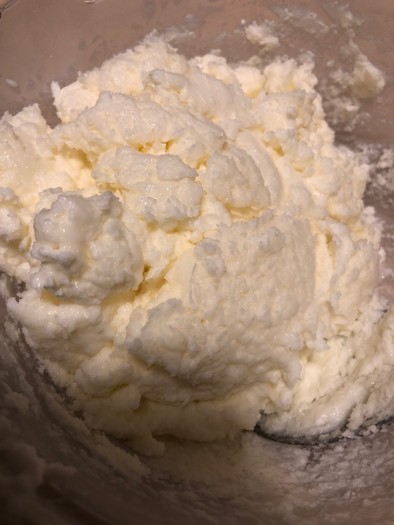 卵なし 濃厚 バニラ アイスクリームの写真