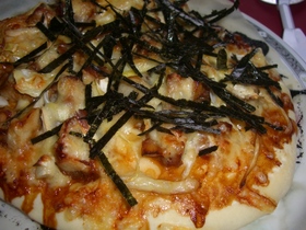 満足♪照り焼きチキンピザ