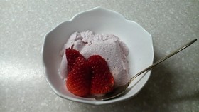 いちごムース 体に優しい豆乳入り
