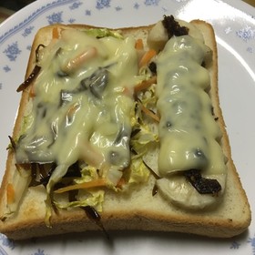 ふじっ子煮でで朝ごパン