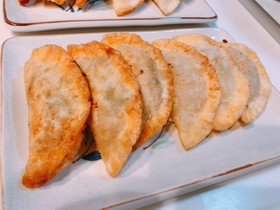 じゃがいも&大葉入り☆ホクホク揚げ餃子