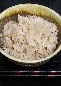 玄米茶飯