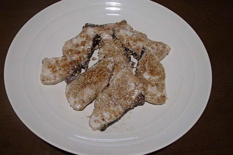 ヒラマサのゴマ焼き レシピ 作り方 By 釣三丸船長 クックパッド 簡単おいしいみんなのレシピが364万品