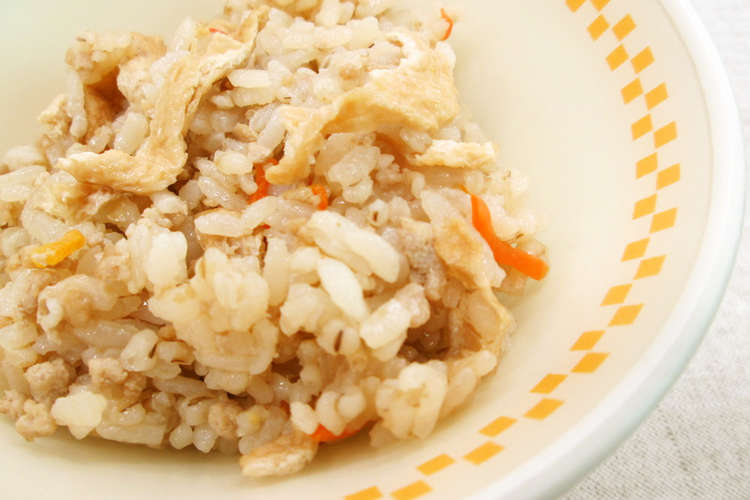 こぎつねごはん 大和市学校給食 レシピ 作り方 By 大和市学校給食 クックパッド 簡単おいしいみんなのレシピが376万品