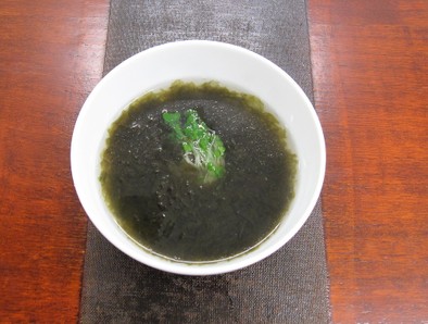 福岡有明のり　生海苔の香り汁の写真